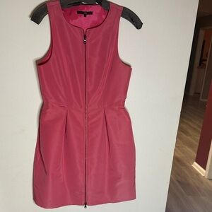 Tibi size 6 Vibrant Pink Dress with Zipper